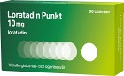 Loratadin Punkt, tablett 10 mg 30 st