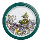 Rätt Start Mumin Äng Tallrik (Grön)