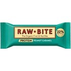 Rawbite Frukt- & Nötbar Jordnöt & Karamell Protein 45 g