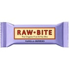 Rawbite Frukt- & Nötbar Vanilj & Bär Ekologisk 50 g