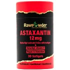 Rawpowder Astaxantin Extrakt Hawaiian 12 mg 30 softgels