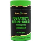 Rawpowder Fosfatidylserin 200 mg + Fosfatidylkolin 250 mg 60 kapslar