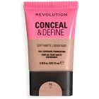 Revolution Conceal and Define Soft Matte Tube Foundation F4C 23 ml