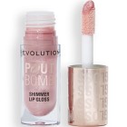 Revolution Pout Bomb Shimmer Gloss Shine Pink 4,5ml