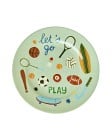 Rice Tallrik Melamin (Sports Print)