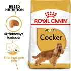 Royal Canin Cocker Adult Torrfoder för hund 12 kg