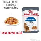 Royal Canin Light Weight Care Jelly Adult Våtfoder för katt 12x85 g
