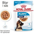 Royal Canin Maxi Puppy Gravy Våtfoder för hundvalp 10x140 g