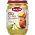 Semper Fruktpuré Persika & Päron 5M 190 g