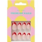 Soft Spell Press On Nails Cherry French 24 st