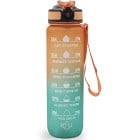 Sthlm Hydra Bottle Orange/Turkos 1 liter