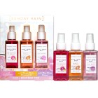 Sunday Rain Hair & Body Mist Trio