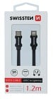Swissten Textilkabel USB-C / Lightning