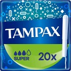 Tampax Super tamponger med pappersapplikator, 20 st