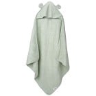 Teddykompaniet Badcape Bambu Teddy Lindblomsgrön