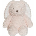 Teddykompaniet Teddy Heaters  Kanin, vågig päls Rosa