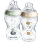 Tommee Tippee Natural Start Nappflaska Deco 2 st 340 ml