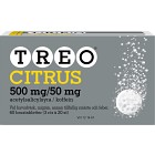 Treo citrus, brustablett 500 mg/50 mg 3 x 20 st