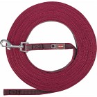 Trixie Spårlina Gummerad Sangria S-M  5 m/15 mm