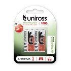 Uniross Laddbara batterier AAA/LR03
