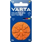 VARTA Hearing Aid Batteries 13, 8-pack