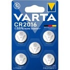VARTA LITHIUM Coin CR2016, 5-pack