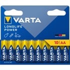 VARTA Longlife Power AA-batterier, 10-pack