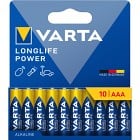 VARTA Longlife Power AAA-batterier, 10-pack