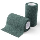 Vet-Flex elastisk binda Grön 10 cm x 4,5 m, storpack 10 st