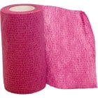 VetProvide Vetrap 10 cm x 4,5 m rosa självhäftande elastiskt bandage
