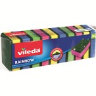 Vileda Rainbow Scourer skrubbsvamp 10 st