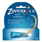 Zovirax, kräm 5 % 2 gr tub