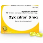Zyx citron sugtablett 3 mg 2 x 10 st