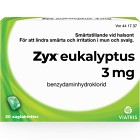 Zyx eukalyptus, sugtablett 3 mg 2 x 10 st