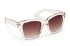 Transparent Peach - Brown Gradient Lens