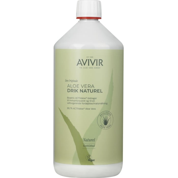 Avivir Aloe Vera Juice Naturell 1000 ml - Kosttillskottkomplement - Apotea