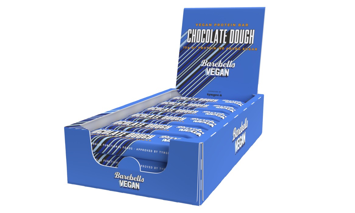 Köp Barebells Vegan Bar Chocolate Dough 12 st på apotea.se