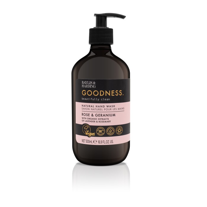 Baylis & Harding Goodness Rose & Geranium Hand Wash 500 ml