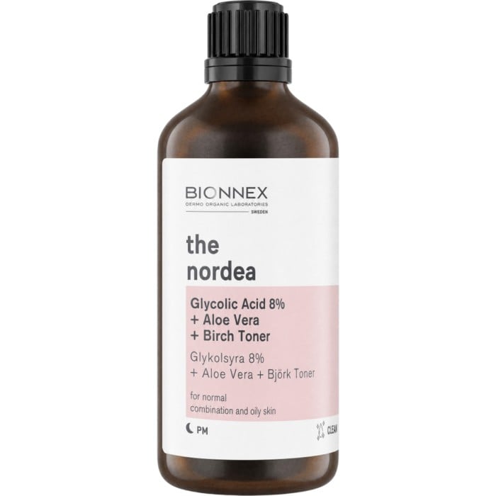 Bionnex The Nordea Glycolic Acid 8% + Aloe Vera + Birch Toner 100 ml