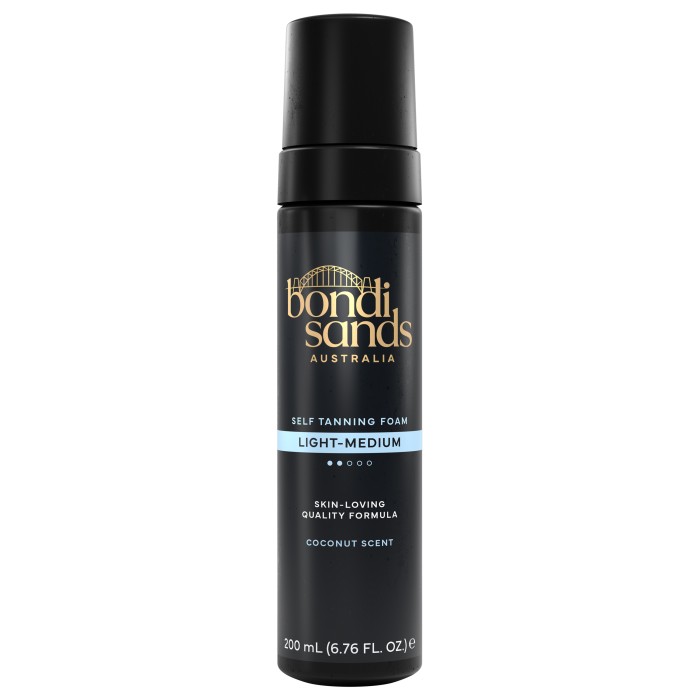 Bondi Sands Self Tanning Foam Light/Medium 200 ml - Brun utan sol - Apotea