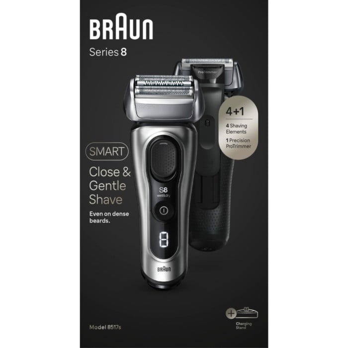 Braun Series 8 rakapparat 8517s, Silver
