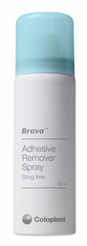 Coloplast Brava Häftremover spray, alkoholfri, no sting, med silikon 50 ml - Stomiprodukter - Apotea