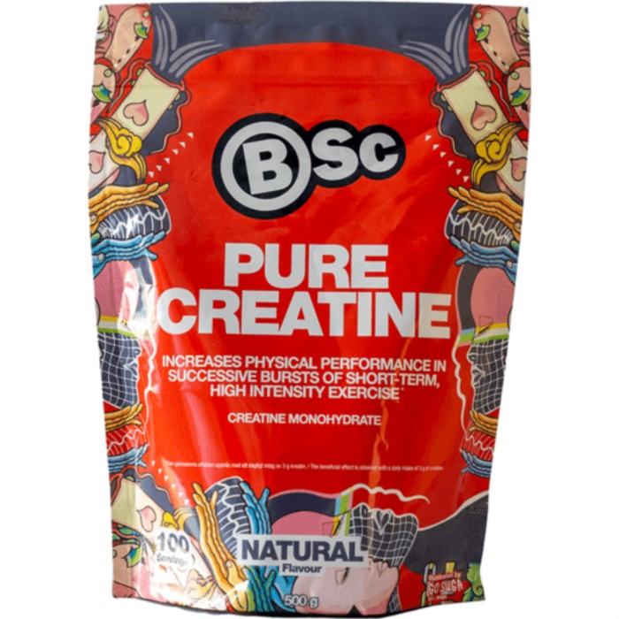 BSc Creatine 500 g - Energitillskott - Apotea