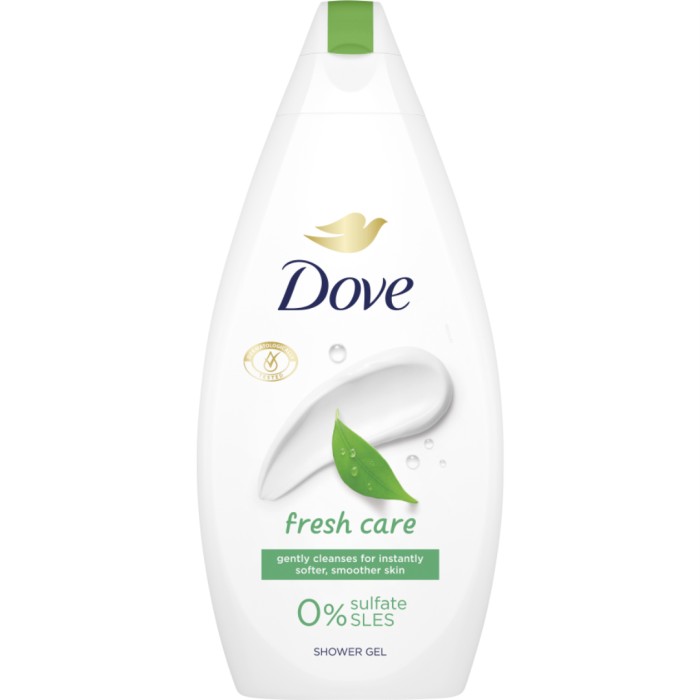 Dove Shower Gel Fresh Care 450 ml - Dusch & Duschtvål - Apotea