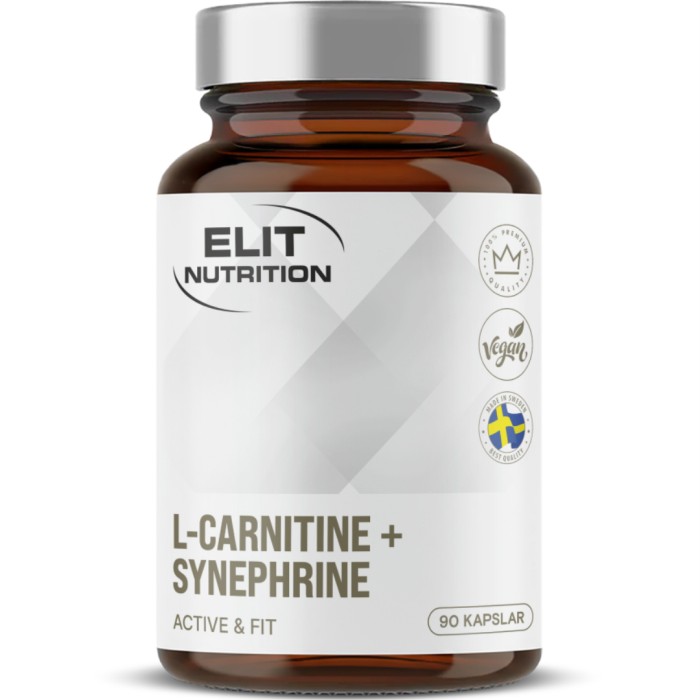 l carnitine apotea Köp Elit Nutrition L-carnitine + Synephrine 60 kapslar på apotea.se