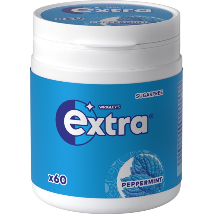Extra Peppermint 60 bitar - Tuggummi - Apotea