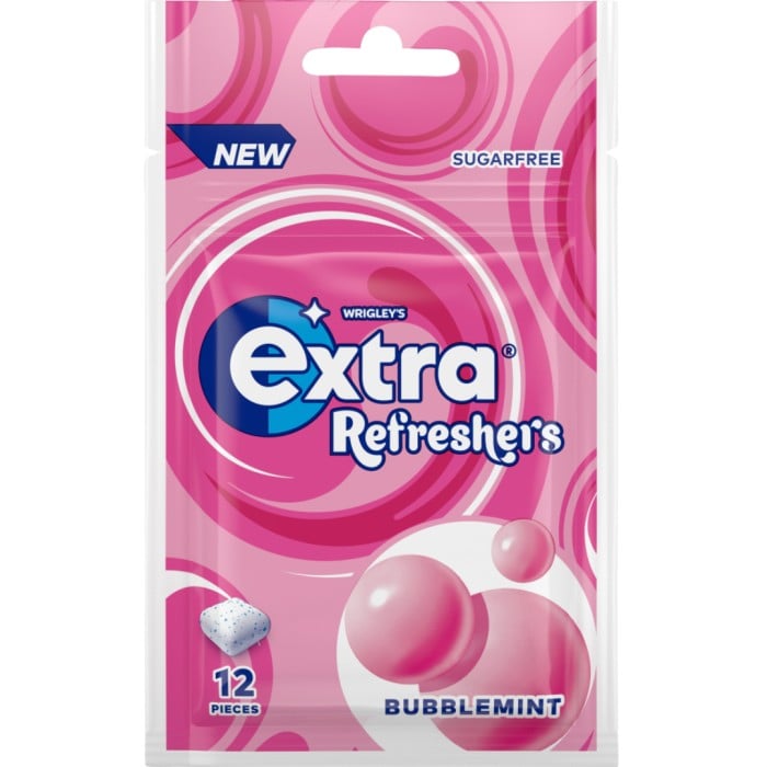 Extra Refresher Bubblemint 12 bitar - Tuggummi - Apotea