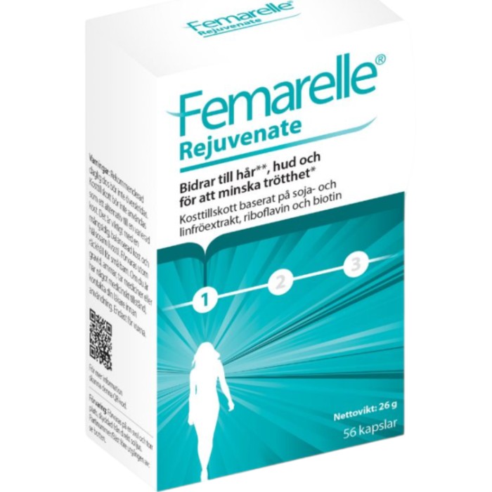 Femarelle Rejuvenate 56 kapslar - PMS & Klimakteriet - Apotea