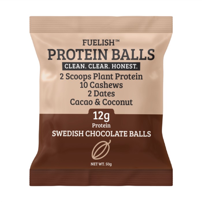 Fuelish Swedish Chocolate Balls 50 g - Livsmedel & dryck - Apotea