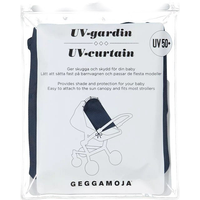 Geggamoja UV-Gardin Navy